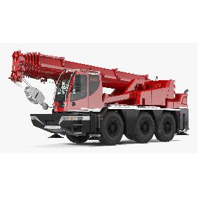 3D Compact Mobile Crane Generic Rigged model